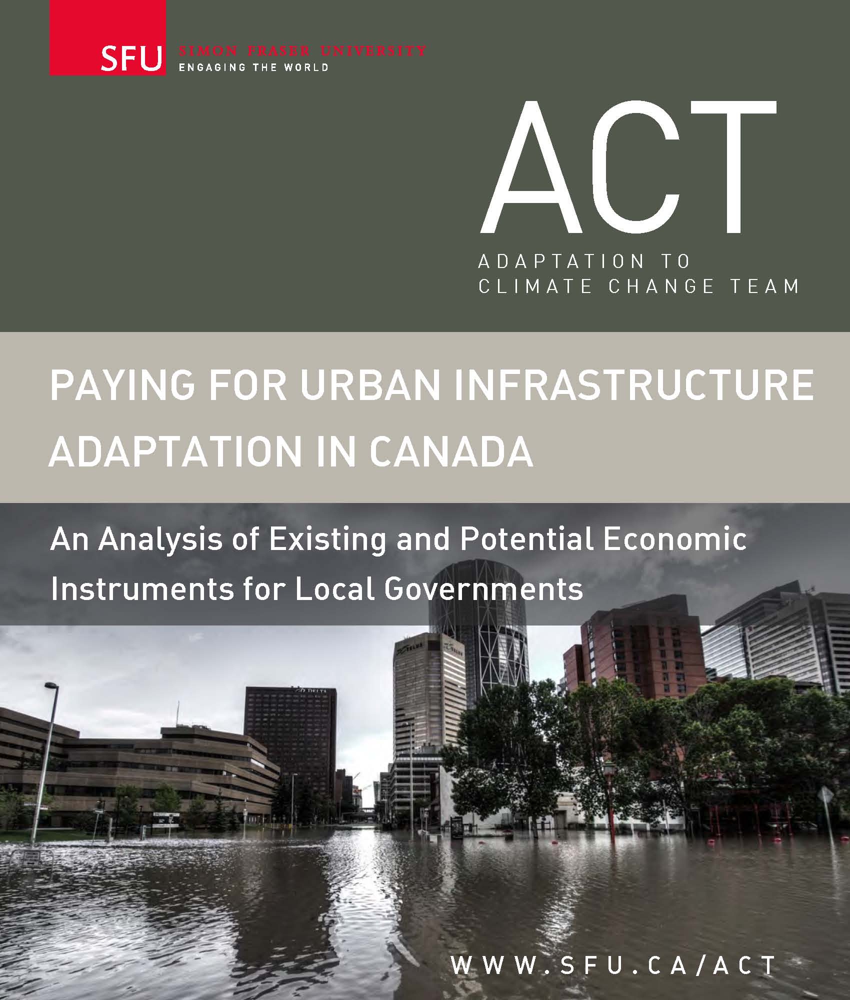 ACT_Paying for Urban Infrastructure_2015_cover