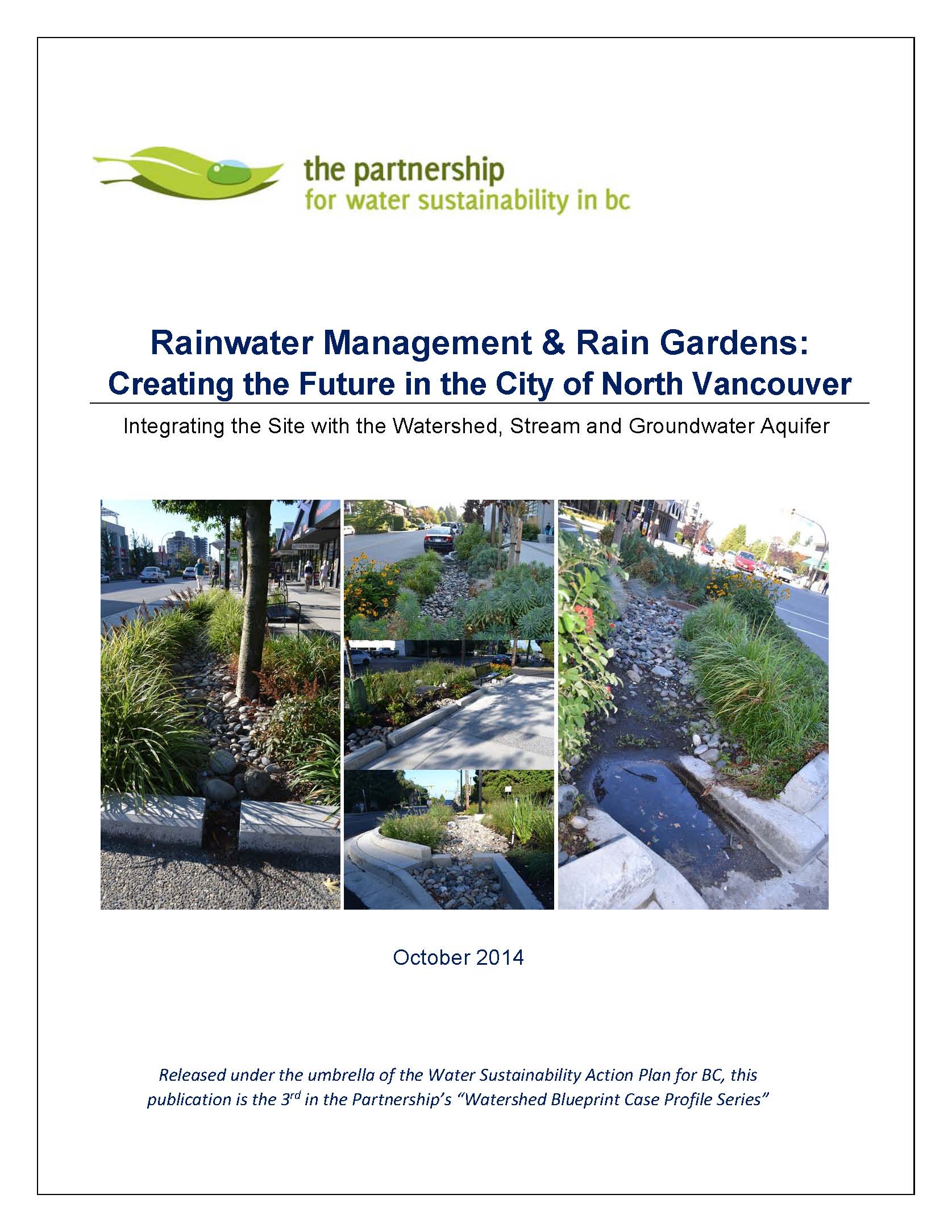 City of North Van_Rainwater Management & Rain Gardens_Oct-2014_cover