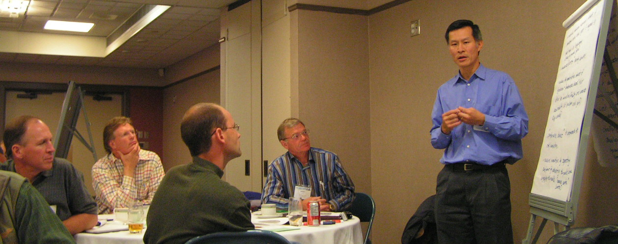 Ray Fung, member of the GIP Steering Committee and Chair (2008-2010), facilitated a breakout session at the 2006 Water in the City Conference