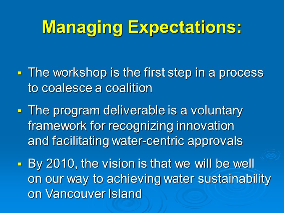 Towards-Water-Sustainability_Sep2006_expectations