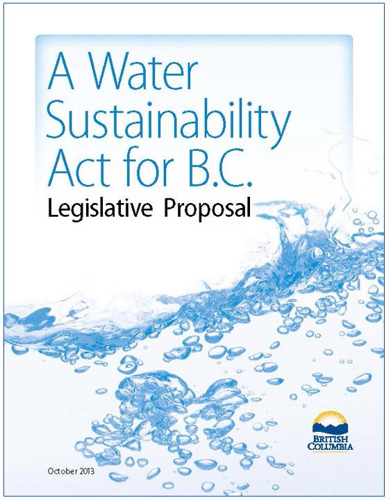 Water-Sustainability-Act_Legislative-Proposal_Oct-2013._cover