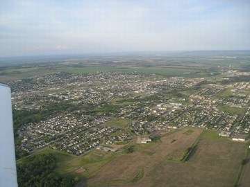 Dawson Creek aerial